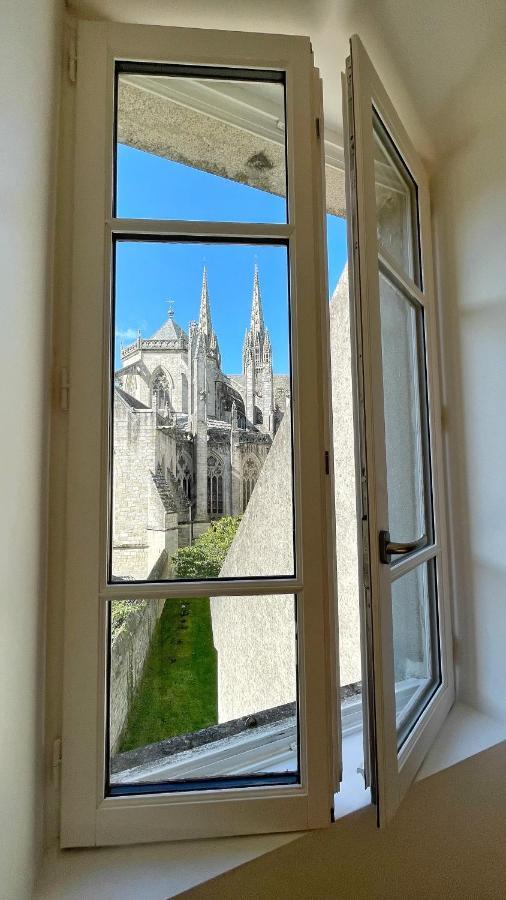 Appartement T2 - Vue Imprenable Sur La Cathedrale แก็งแปร์ ภายนอก รูปภาพ